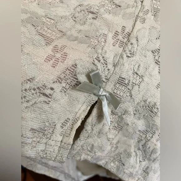 Urban Renewal Light Green Stretch Lace Mini Dress - Picture 4 of 8